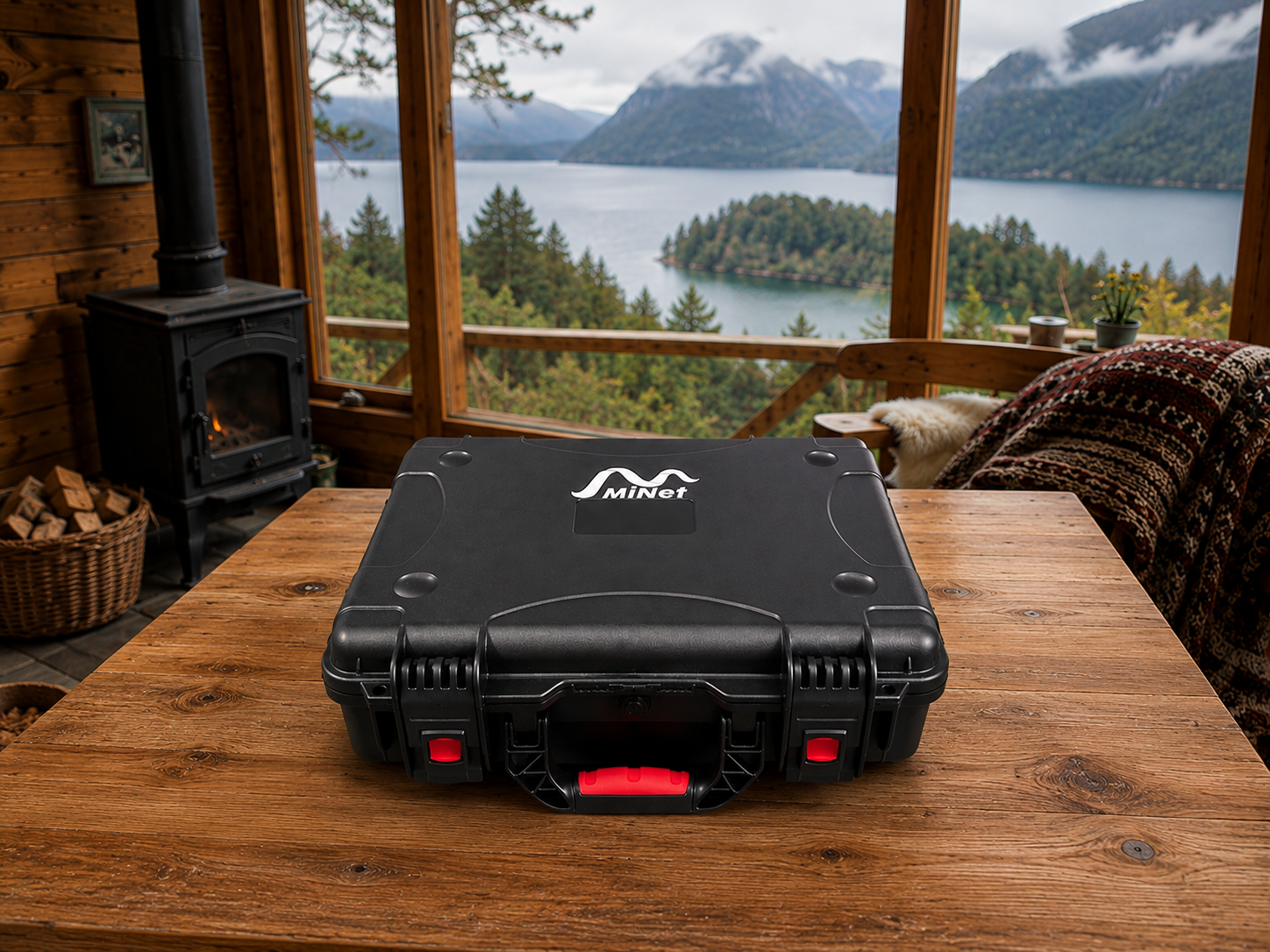 Kit Starlink Mini abierto: compacto y ultra portátil